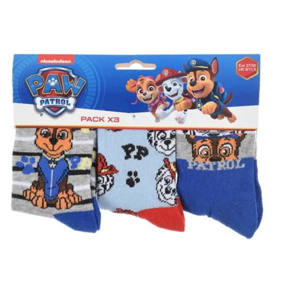 Mancs Őrjárat Paws Crew gyerek zokni 23/26
