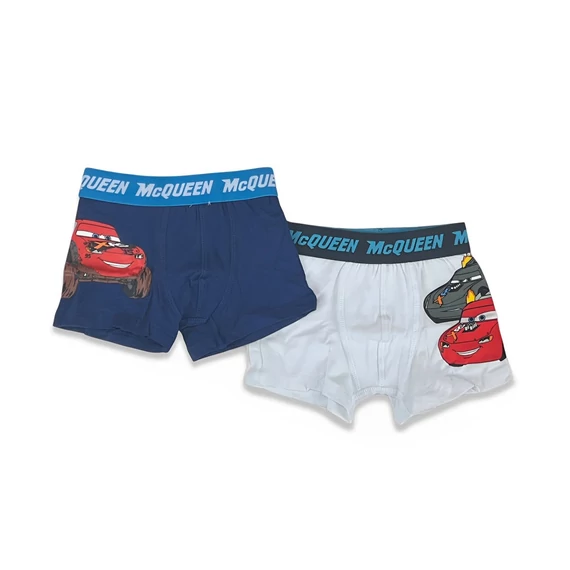 Disney Verdák Speedster  gyerek boxeralsó 2 darab/csomag 2 - 8 év / 92 - 128 cm