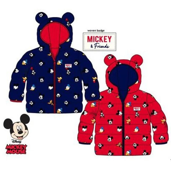 Disney Mickey Friends baba bélelt kabát 6-24 hó