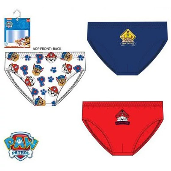 Mancs Őrjárat Boys gyerek fehérnemű, alsó 3 darab/csomag 2 - 8 év / 92 - 128 cm