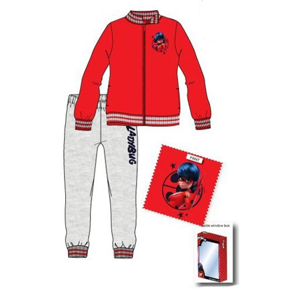 Katicabogár és Fekete macska kalandjai Mission Red gyerek melegítő, jogging szett 5 év / 110 cm Díszdobozban