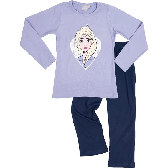 Disney Jégvarázs Elsa gyerek hosszú pizsama 3 - 8 év / 98 - 128 cm