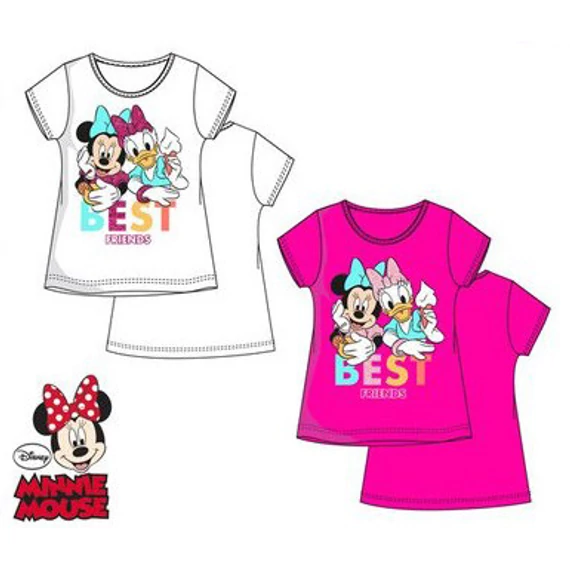 Disney Minnie Best Friends gyerek rövid póló, felső 3 - 8 év / 98 - 128 cm