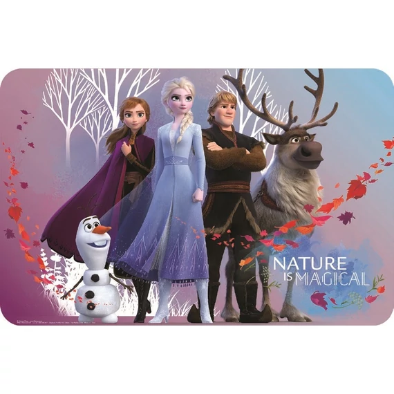 Disney Jégvarázs Nature is magical tányéralátét 43x28 cm