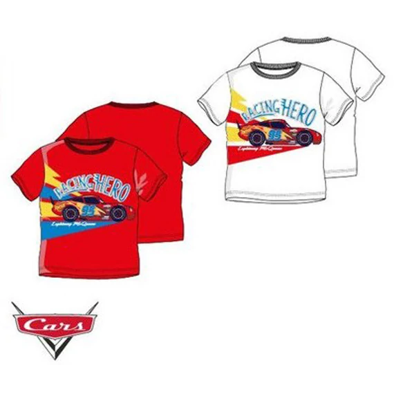 Disney Verdák Racing Hero gyerek rövid póló, felső 3 - 8 év / 98 - 128 cm