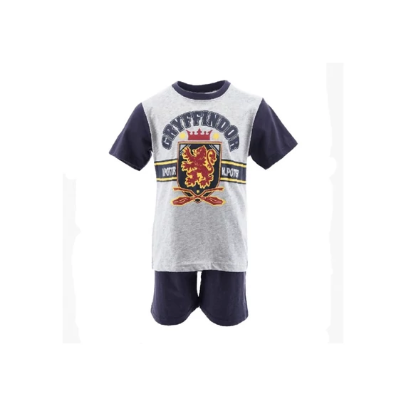 Harry Potter Gryffindor gyerek rövid pizsama 6 - 12 év / 116 - 152 cm