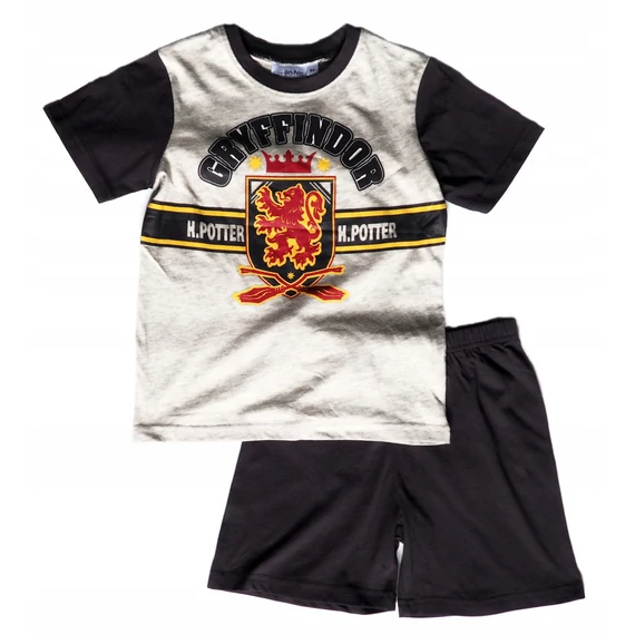 Harry Potter Gryffindor gyerek rövid pizsama 6 - 12 év / 116 - 152 cm