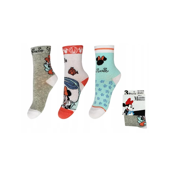 Disney Minnie Mermaid gyerek zokni 23-34