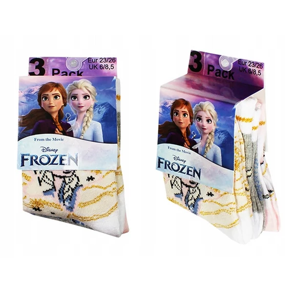 Disney Jégvarázs Elsa gyerek zokni 23-34