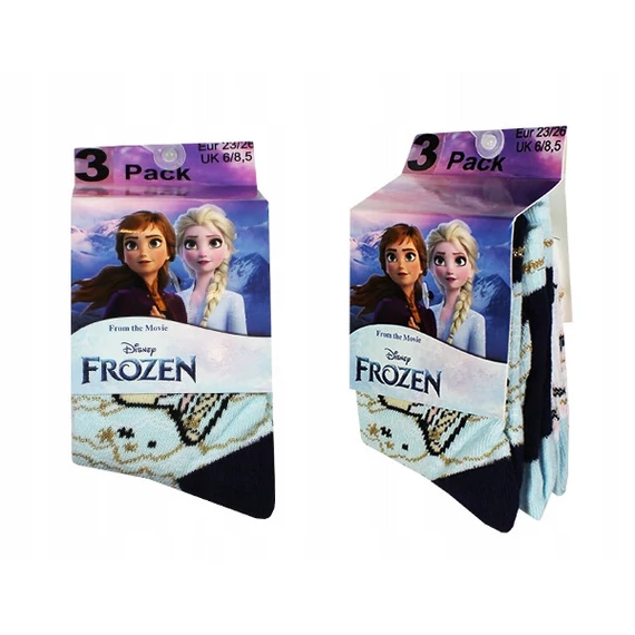 Disney Jégvarázs Elsa gyerek zokni 23-34