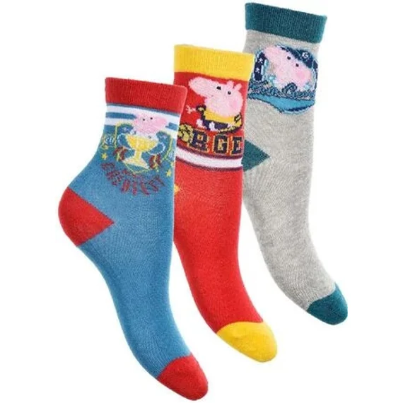 Peppa malac George gyerek zokni 23-34