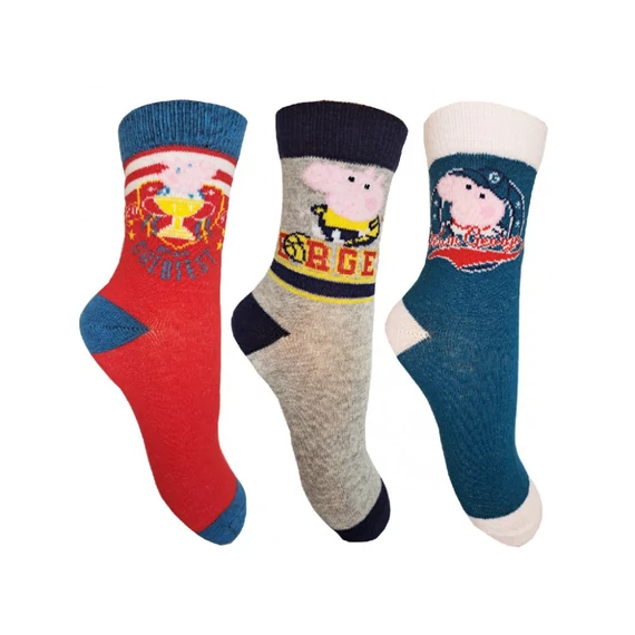 Peppa malac George gyerek zokni 23-34
