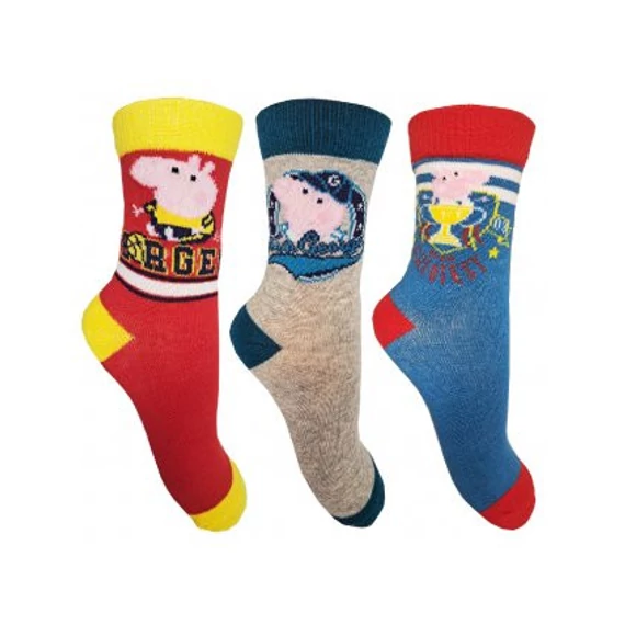 Peppa malac George gyerek zokni 23-34