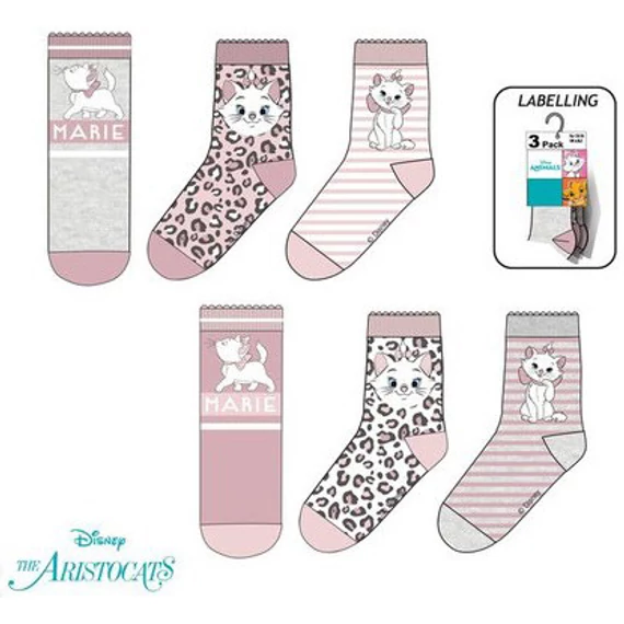 Disney Marie Fancy gyerek zokni 23-34