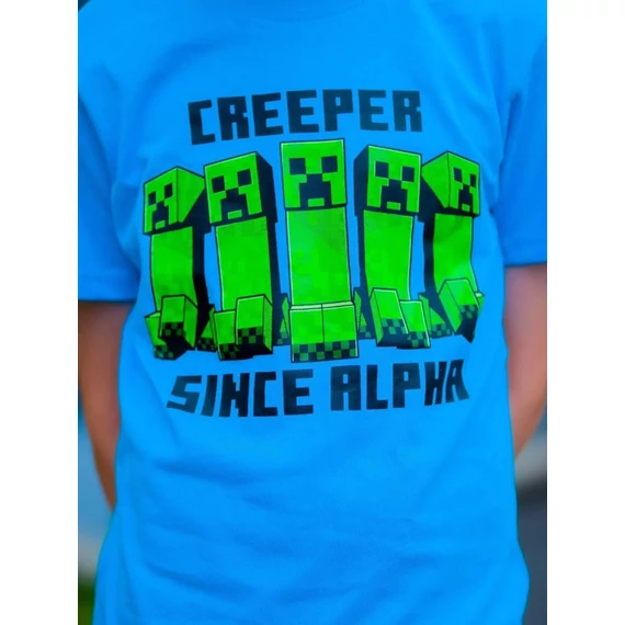 Minecraft Nap gyerek rövid pizsama 6 - 12 év / 116 - 152 cm