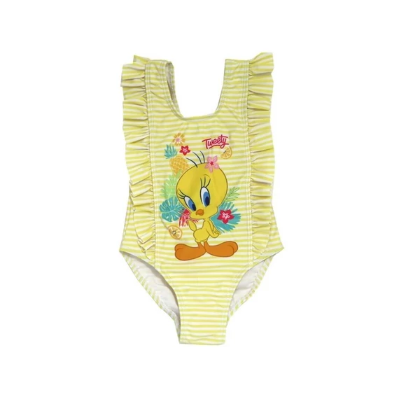 Bolondos dallamok Tweety baba fürdőruha, úszó 12-36 hó