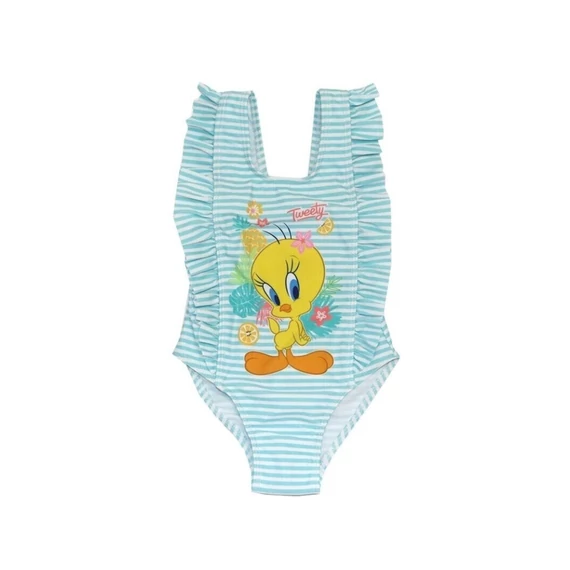 Bolondos dallamok Tweety baba fürdőruha, úszó 12-36 hó
