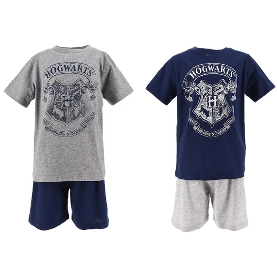 Harry Potter Hogwarts gyerek rövid pizsama 6 - 12 év / 116 - 152 cm