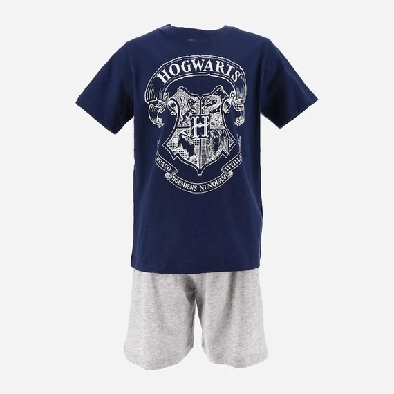 Harry Potter Hogwarts gyerek rövid pizsama 6 - 12 év / 116 - 152 cm