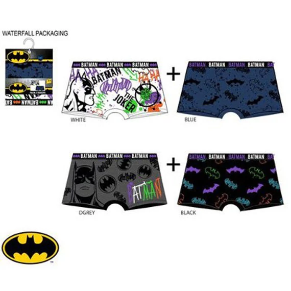 Batman Joker gyerek boxeralsó 2 darab/csomag 2 - 8 év / 92 - 128 cm