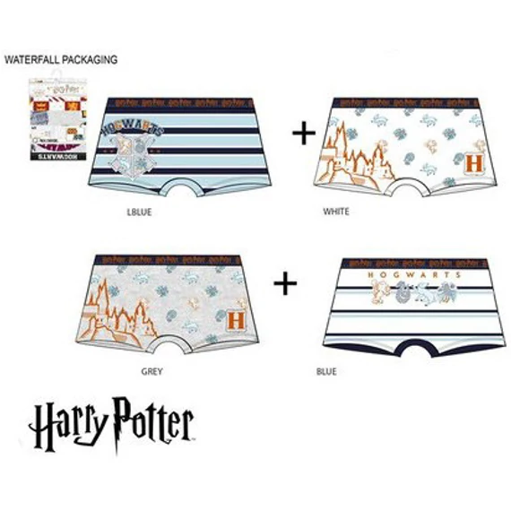 Harry Potter Castle gyerek boxeralsó 2 darab/csomag 6 - 12 év / 116 - 152 cm
