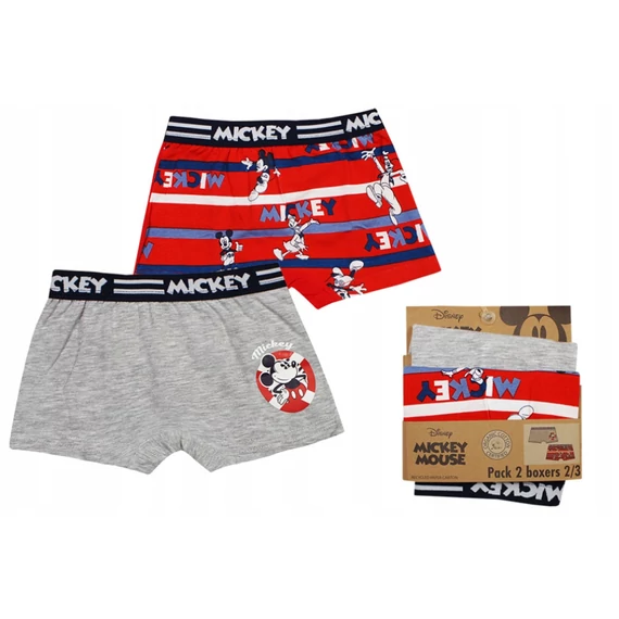 Disney Mickey Motion gyerek boxeralsó 2 darab/csomag 2 - 8 év / 92 - 128 cm