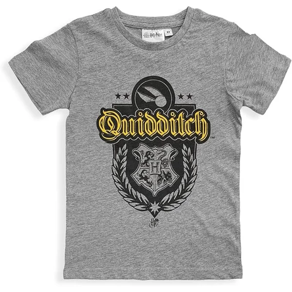 Harry Potter Quidditch gyerek rövid póló, felső 6 - 12 év / 116 - 152 cm