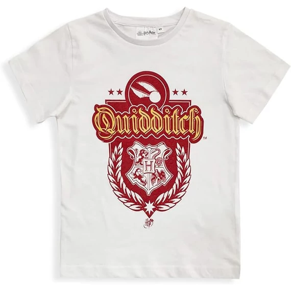 Harry Potter Quidditch gyerek rövid póló, felső 6 - 12 év / 116 - 152 cm