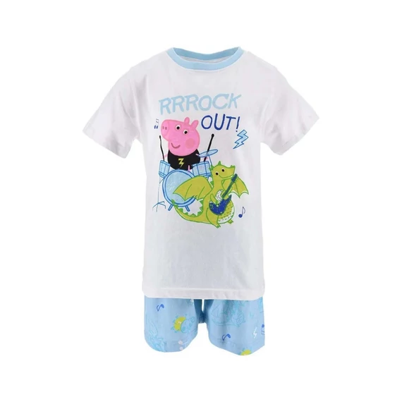 Peppa malac Rock Out gyerek rövid pizsama 3 - 6 év / 98 - 116 cm