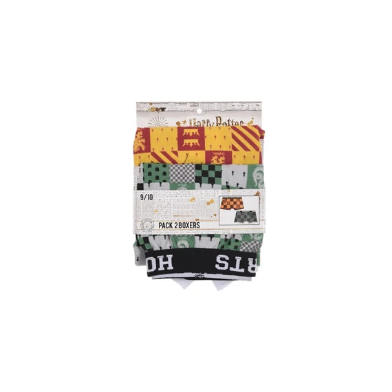 Harry Potter House Pride gyerek boxeralsó 2 darab/csomag 10 - 11 év / 140 - 146 cm