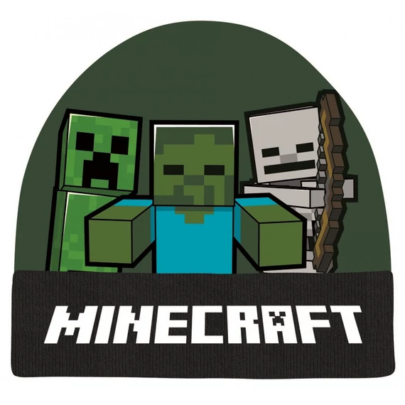 Minecraft Mob Mode gyerek sapka 54-56 cm