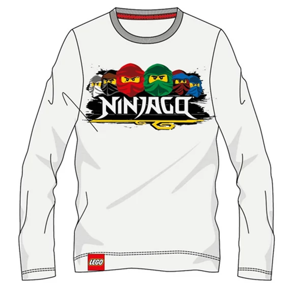 Lego Ninjago Team gyerek hosszú ujjú póló, felső 3 - 8 év / 98 - 128 cm