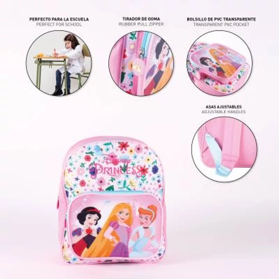 Disney Hercegnők Royal Garden hátizsák, táska 30 cm