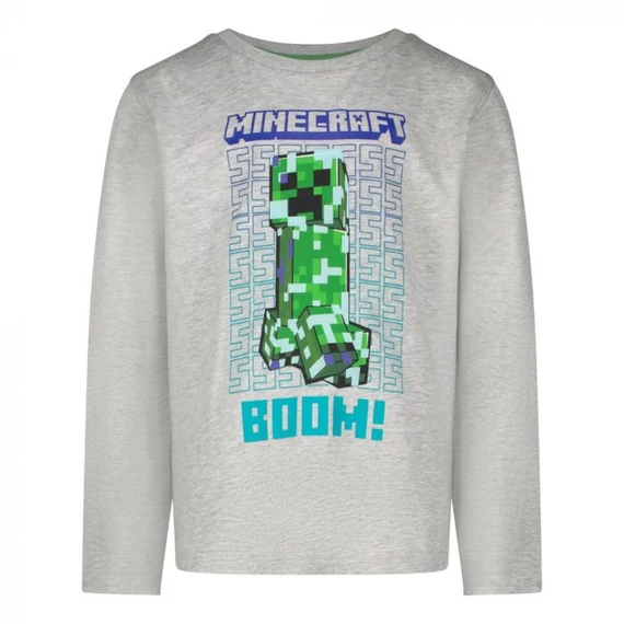 Minecraft c gyerek hosszú ujjú póló, felső 6 - 12 év / 116 - 152 cm