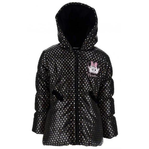 Disney Minnie Black gyerek bélelt kabát 4 év / 104 cm