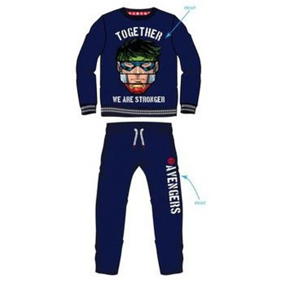 Bosszúállók Together Blue gyerek melegítő, jogging szett 10 év / 140 cm