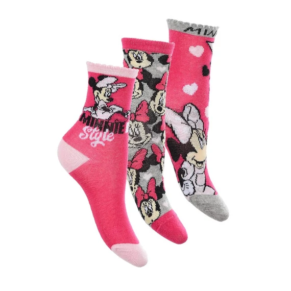 Disney Minnie Pink Style gyerek zokni 31/34