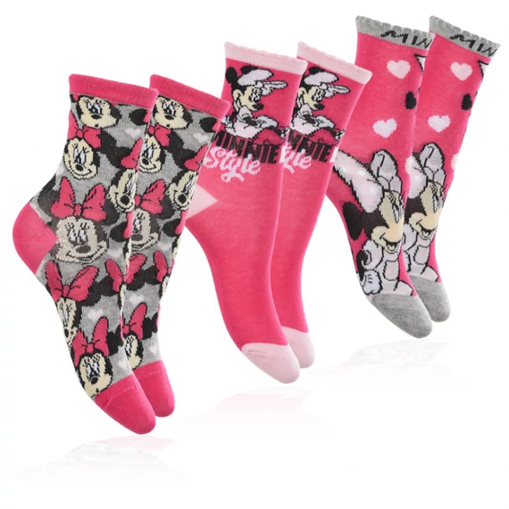 Disney Minnie Pink Style gyerek zokni 31/34
