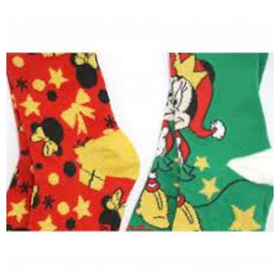Disney Mickey and Minnie Gift Karácsonyi gyerek zokni 23-34