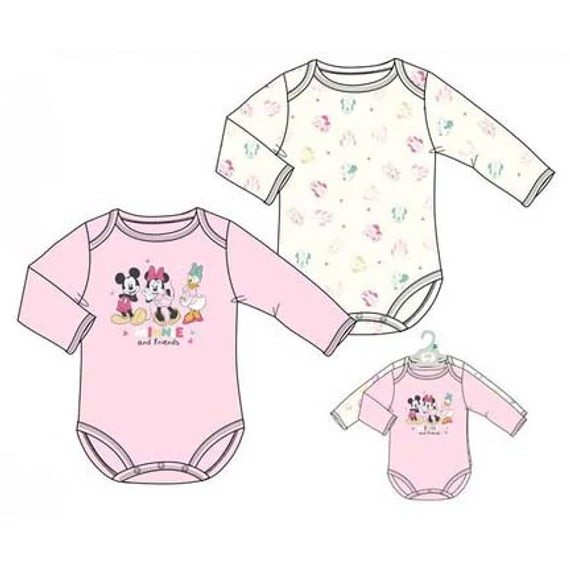 Disney Minnie Friends baba body, kombidressz 2 db-os szett