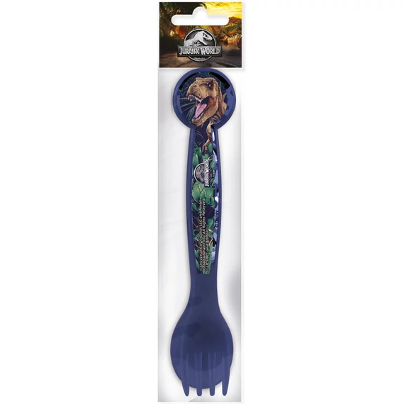 Jurassic World Tropical műanyag evőeszköz készlet - 2 darabos