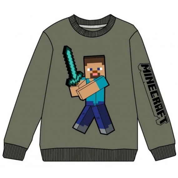 Minecraft Pixel Sword gyerek pulóver 12 év / 152 cm
