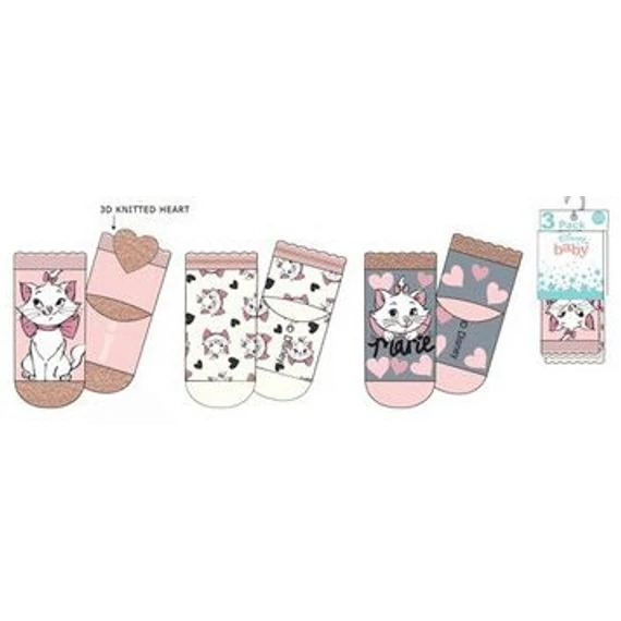 Disney Marie Hearts baba zokni 0/6 hó