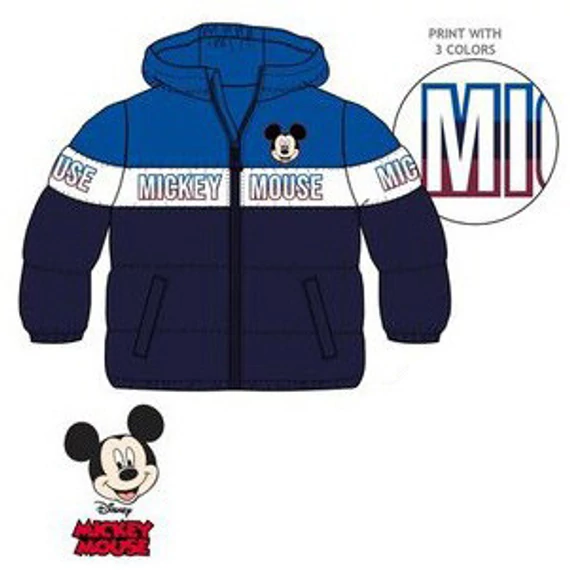 Disney Mickey Blue baba bélelt kabát 24 hó