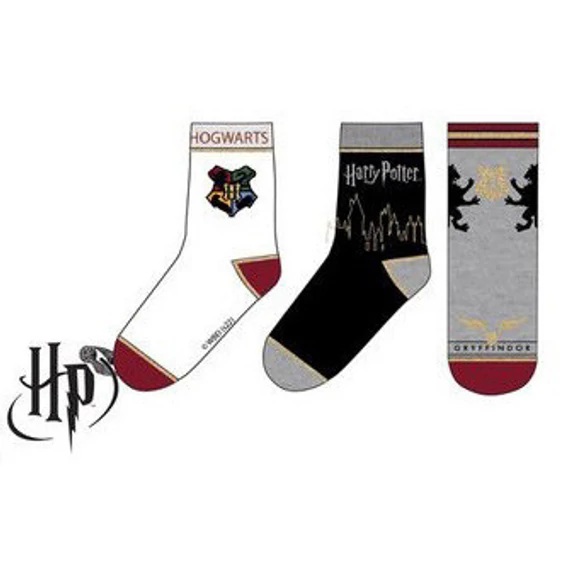 Harry Potter Hogwarts gyerek zokni 31/34