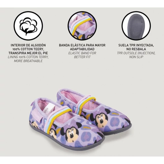 Disney Minnie Charm benti cipő 32
