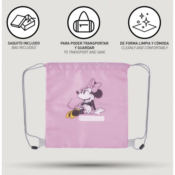 Disney Minnie Sitting utcai cipő tornazsákkal 30