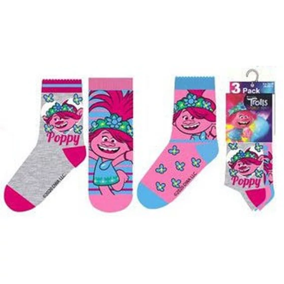 Trollok Poppy Smile gyerek zokni 23/26