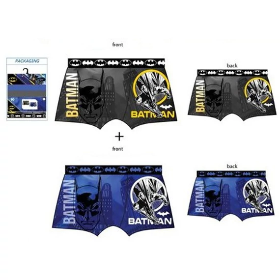 Batman City ​​Defender férfi boxeralsó 2 darab/csomag (S-XL)