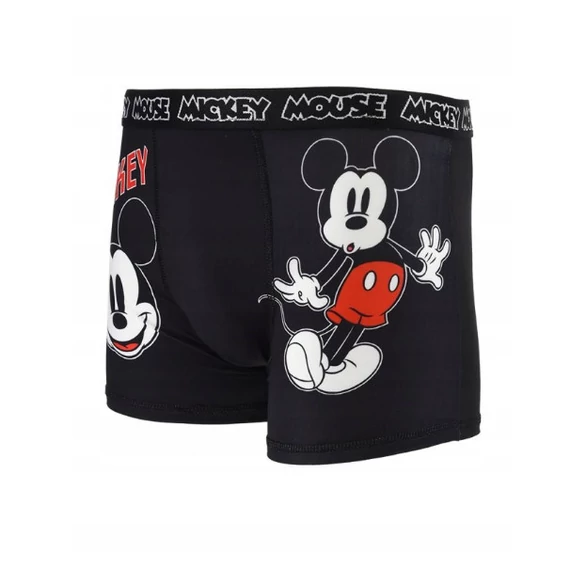 Disney Mickey Black férfi boxeralsó 2 darab/csomag (S-XL)